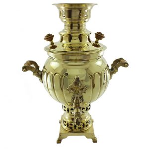 سماور زغالی کد S123 ظرفیت 3 لیتر